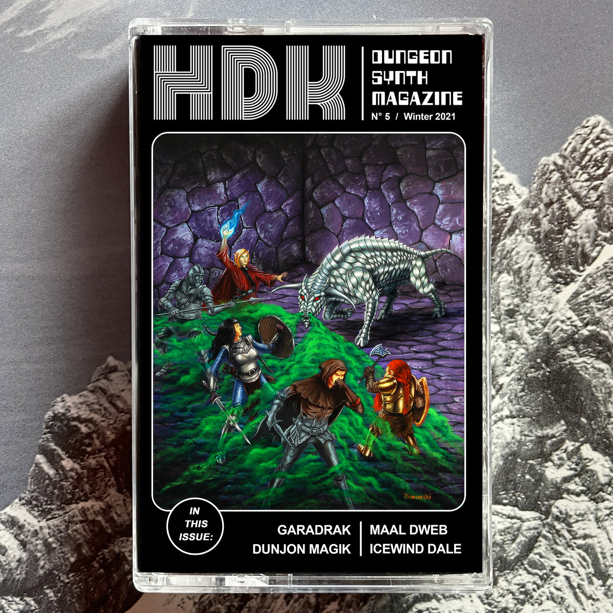 Photo of Heimat der Katastrophe's Dungeon Synth Magazine No. 5.