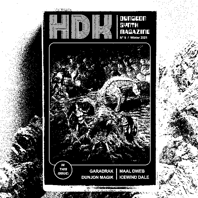 Photo of Heimat der Katastrophe's Dungeon Synth Magazine No. 5.