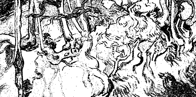 Vincent Van Gogh, "Tree Roots".