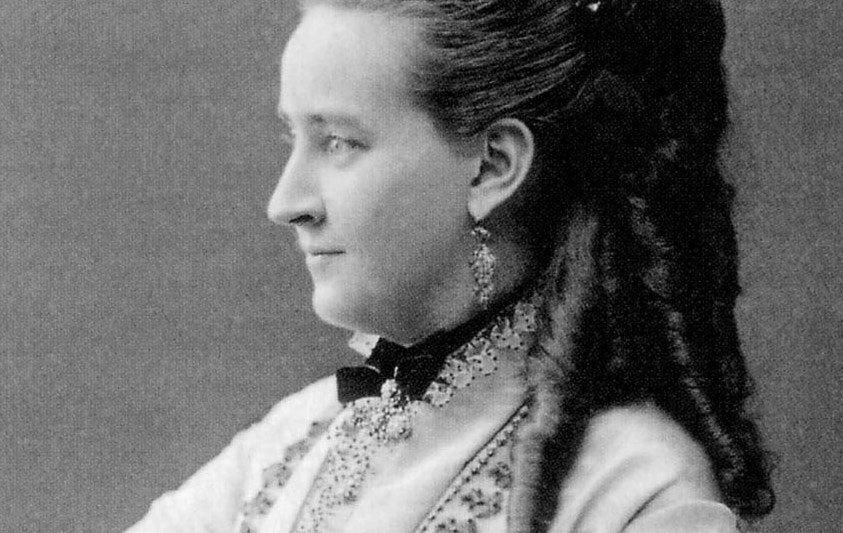 Photograph of Helena Munktell.